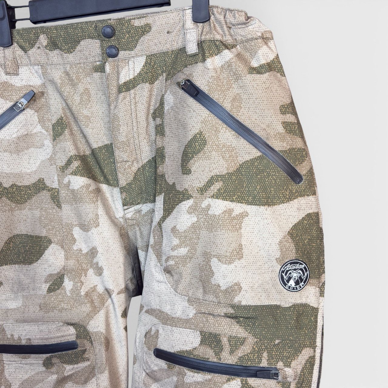 Cabelas Cabelas Gore-Tex Alaskan Guide Waterproof Baggy Camo Pants Size US 36 / EU 52 - 4 Thumbnail