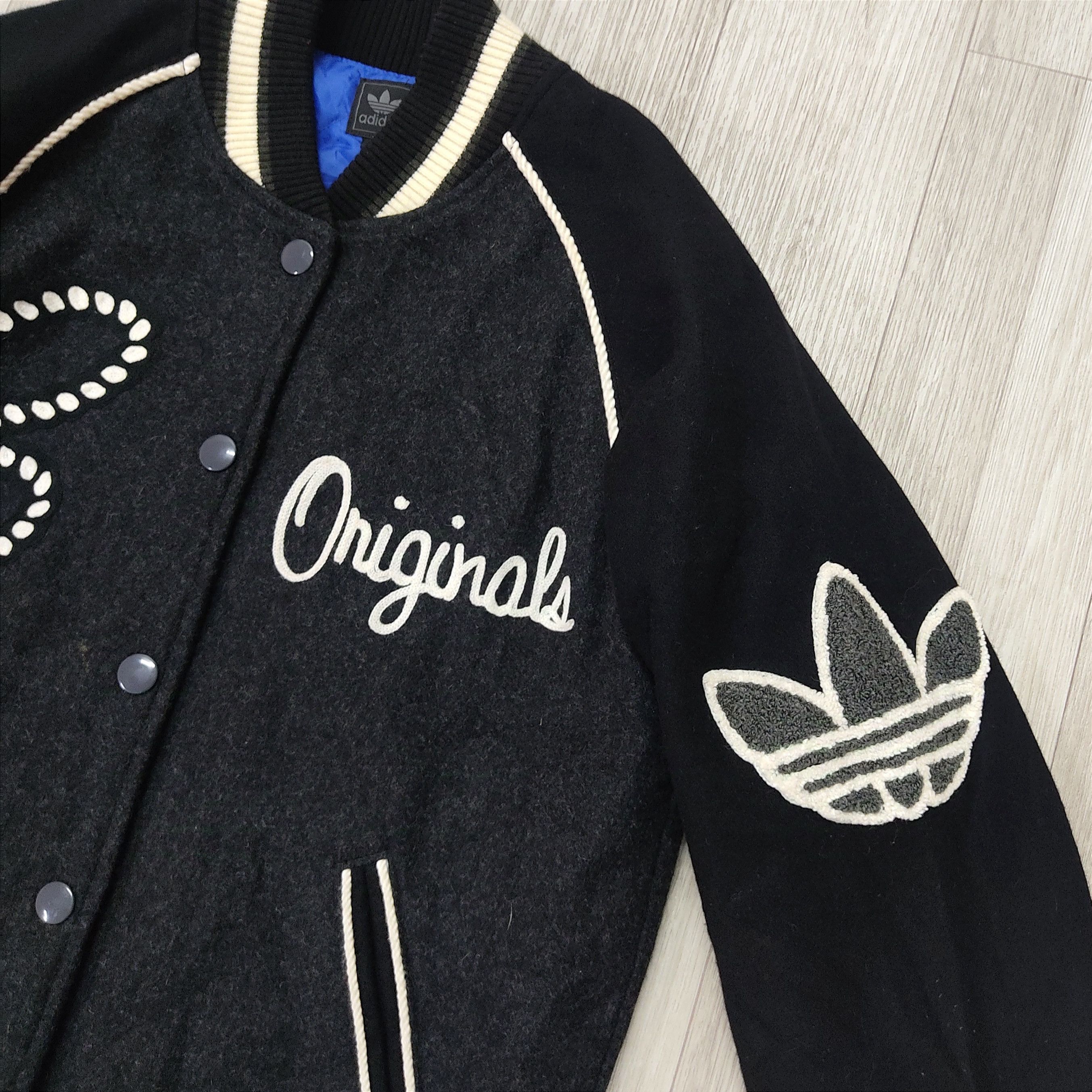 Adidas Adidas Tokyo Originals Wool Varsity Jacket Size US S / EU 44-46 / 1 - 8 Thumbnail