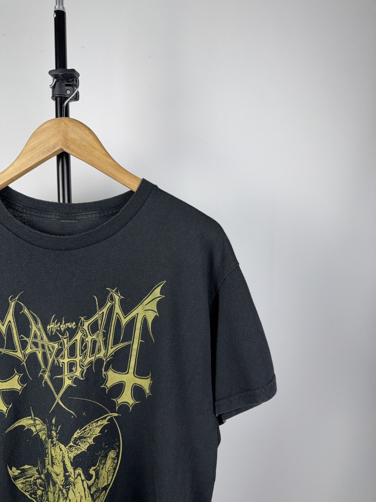 Band Tees × Vintage Vintage 00s Mayhem Black Metal Band Tee Shirt Size US L / EU 52-54 / 3 - 3 Thumbnail