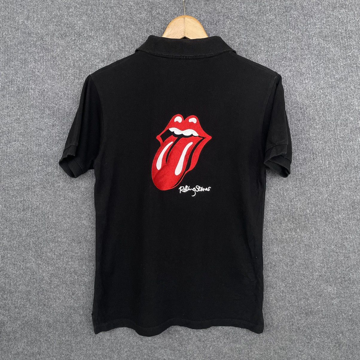 Band Tees × The Rolling Stones The Rolling Stones Big Embroidery Logo Polo T Shirt Size US S / EU 44-46 / 1 - 1 Thumbnail