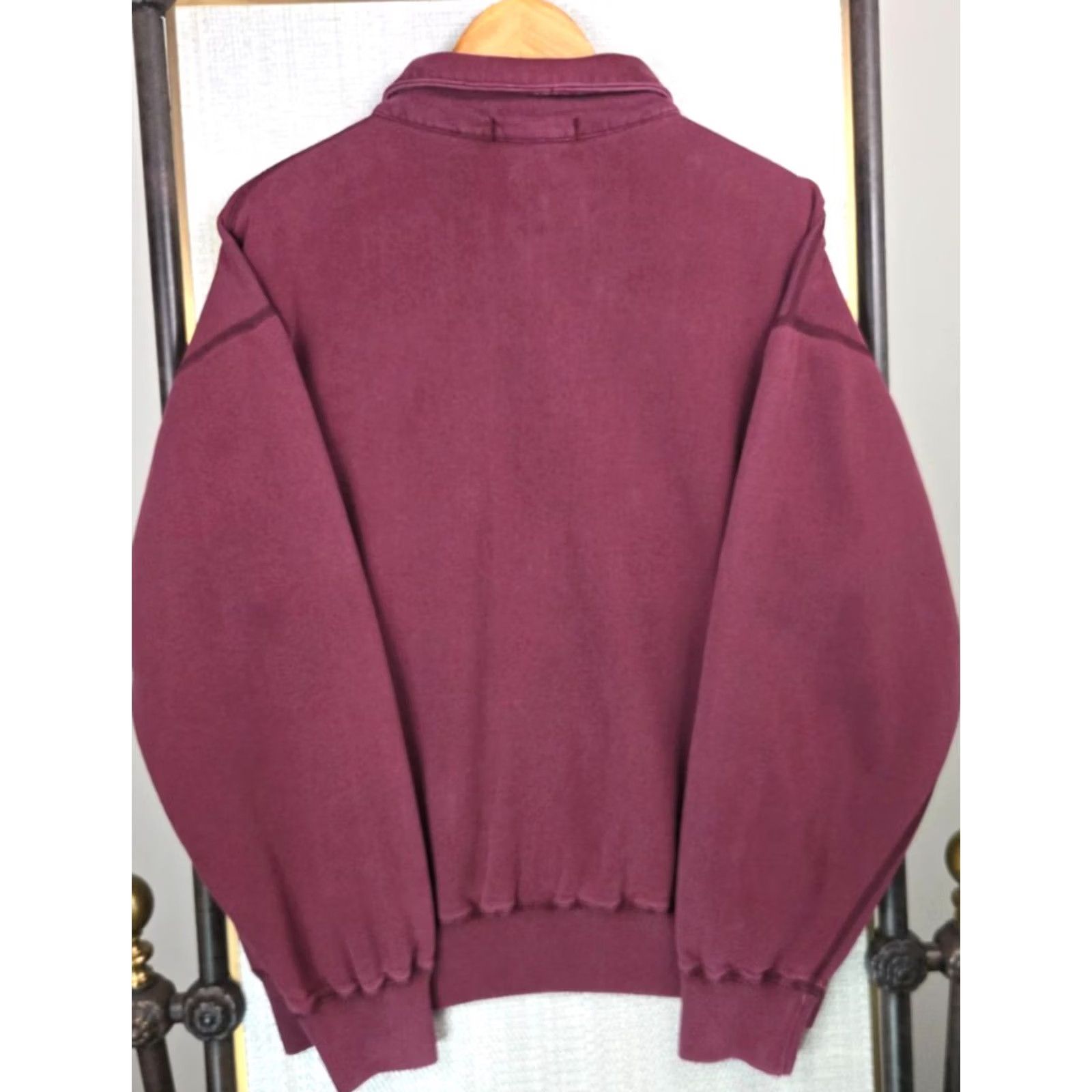 Polo Ralph Lauren VINTAGE Polo Ralph Lauren Mens Collared Sweatshirt Shirt RL Unicrest Oxblood M Red Polo RL Unicrest Rugby Polo Shirt Mens Size US M / EU 48-50 / 2 - 6 Thumbnail
