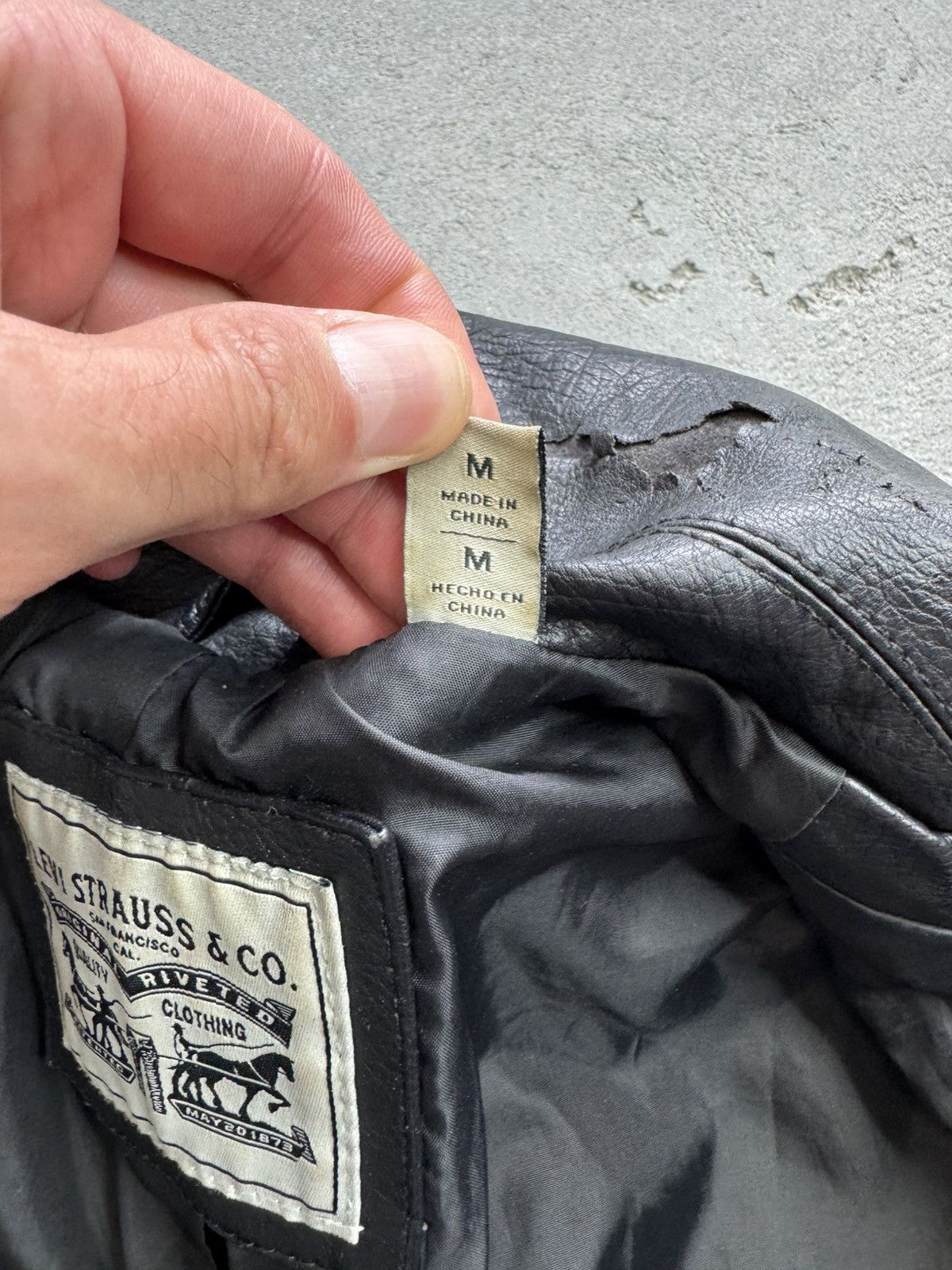 Levi's Levis Vintage Real leather jacket Size M / US 6-8 / IT 42-44 - 7 Thumbnail