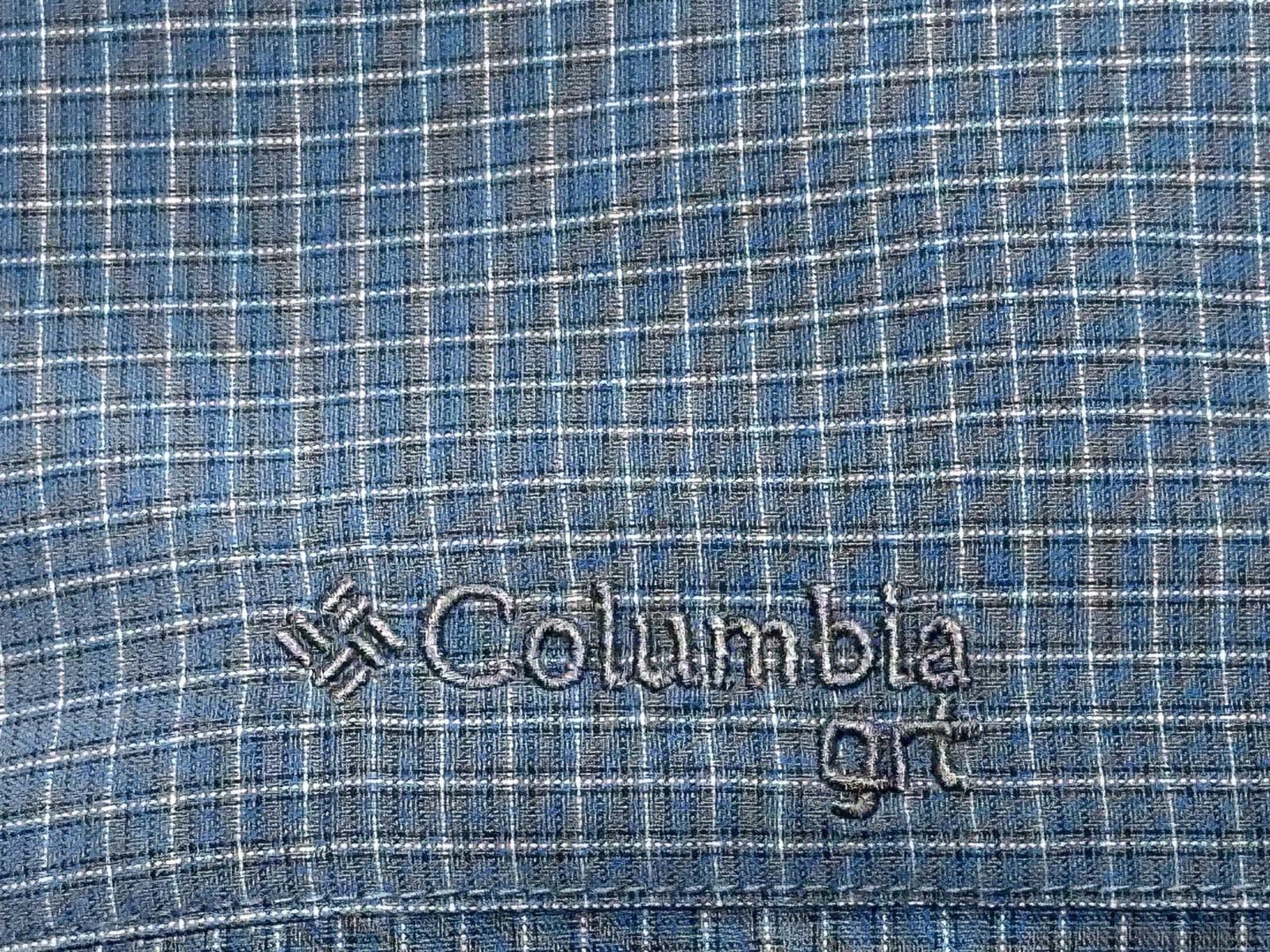 Columbia Columbia Checked Pattern Modal/Poly Button Up Blue Mens M Size US M / EU 48-50 / 2 - 5 Thumbnail