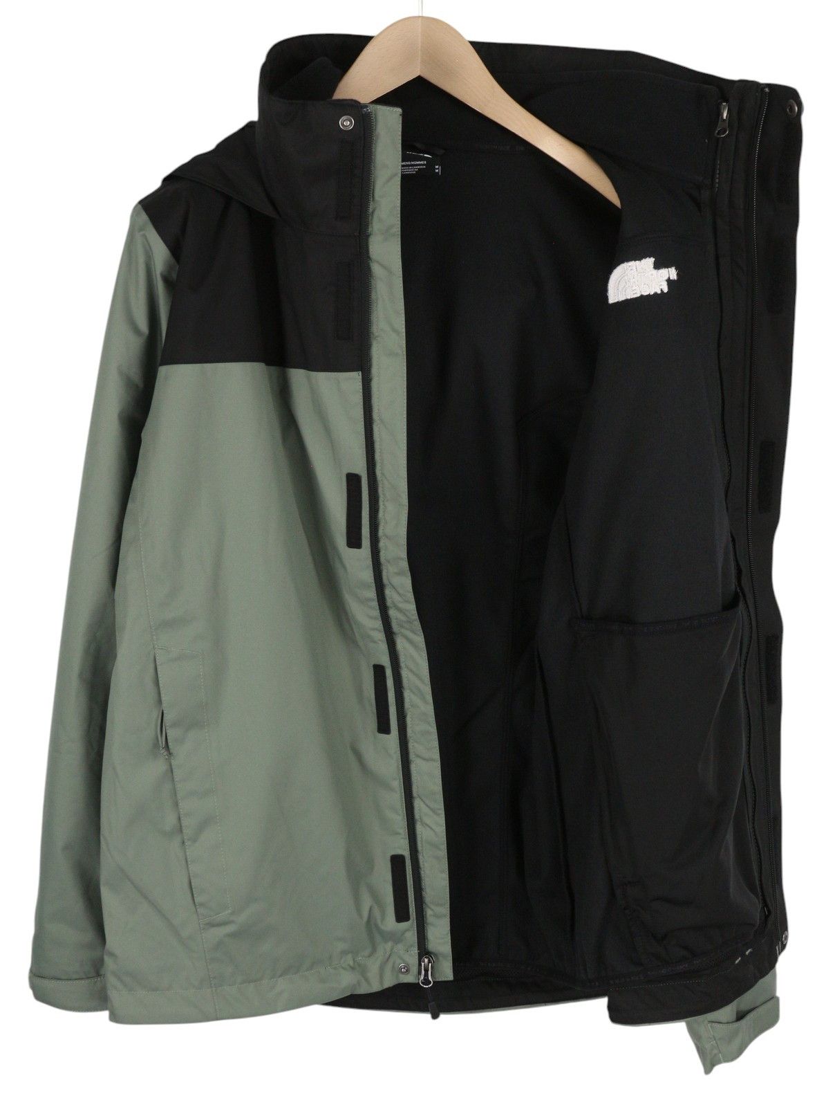 The North Face EVOLVE II M Full Zip Hooded Removable Lining Dry Vent 84362 Size US M / EU 48-50 / 2 - 3 Thumbnail