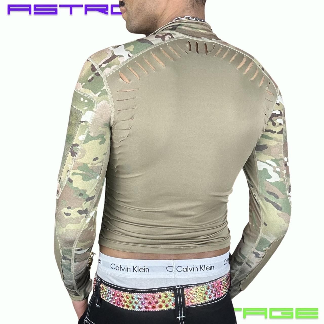 Other ASTROBOI* GREEN BRAIDED LYCRA CAMO COMPRESSION TOP _ SMALL Size US L / EU 52-54 / 3 - 3 Thumbnail