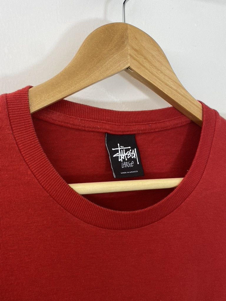 Huf × Stussy 2012 Stussy x HUF Centre Tag Script Spellout T Shirt Size US L / EU 52-54 / 3 - 6 Thumbnail