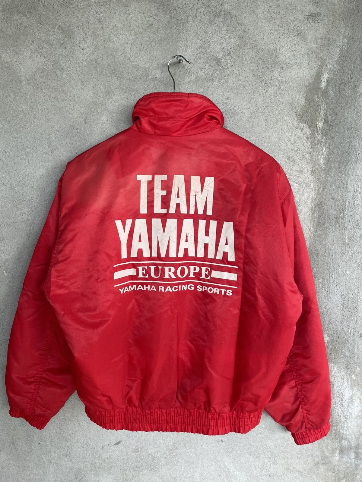 Yamaha Vintage 90s Team Yamaha Europe Racing Jacket - Scovill Snaps Size US M / EU 48-50 / 2 - 4 Thumbnail