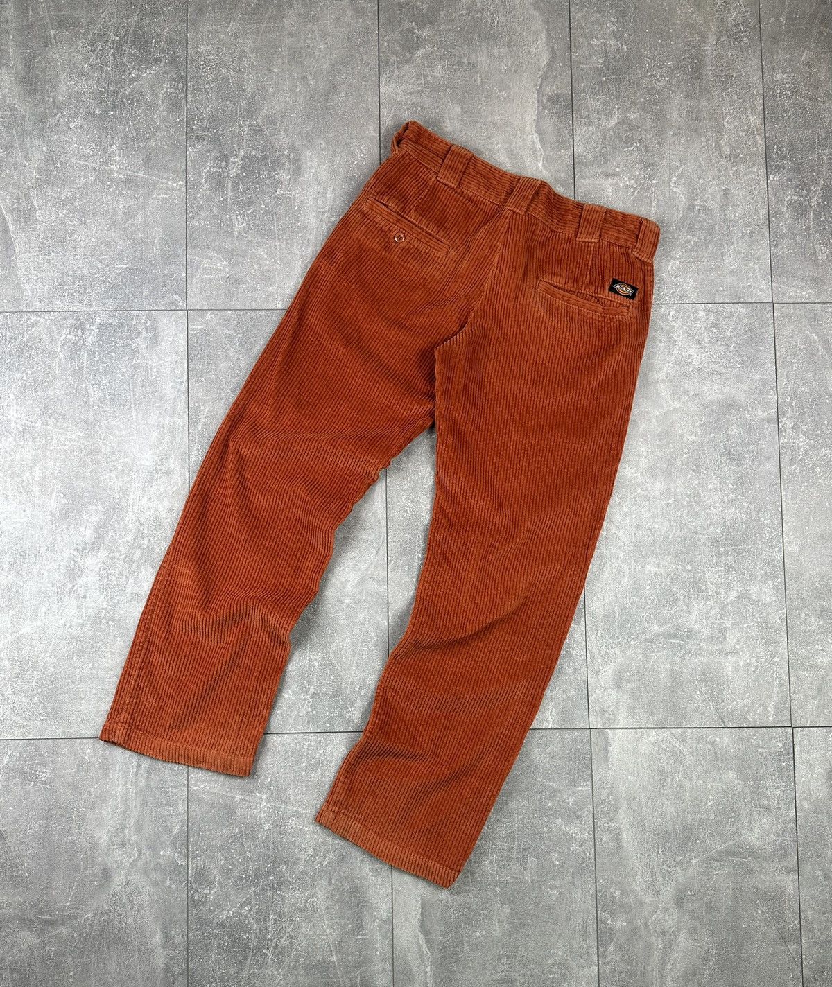 Dickies Dickies Orange Small Logo Corduroy Pants Size US 30 / EU 46 - 1 Thumbnail