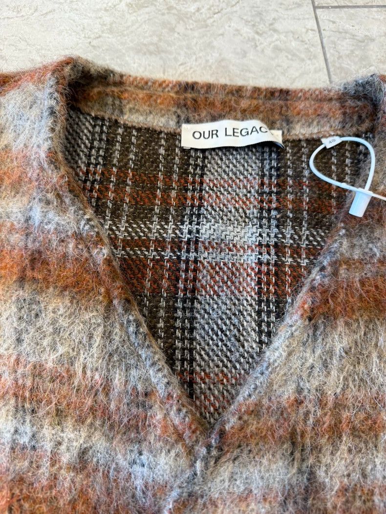 Our Legacy Our Legacy size48 Grainy horsehair knit cardigan Size US M / EU 48-50 / 2 - 3 Thumbnail