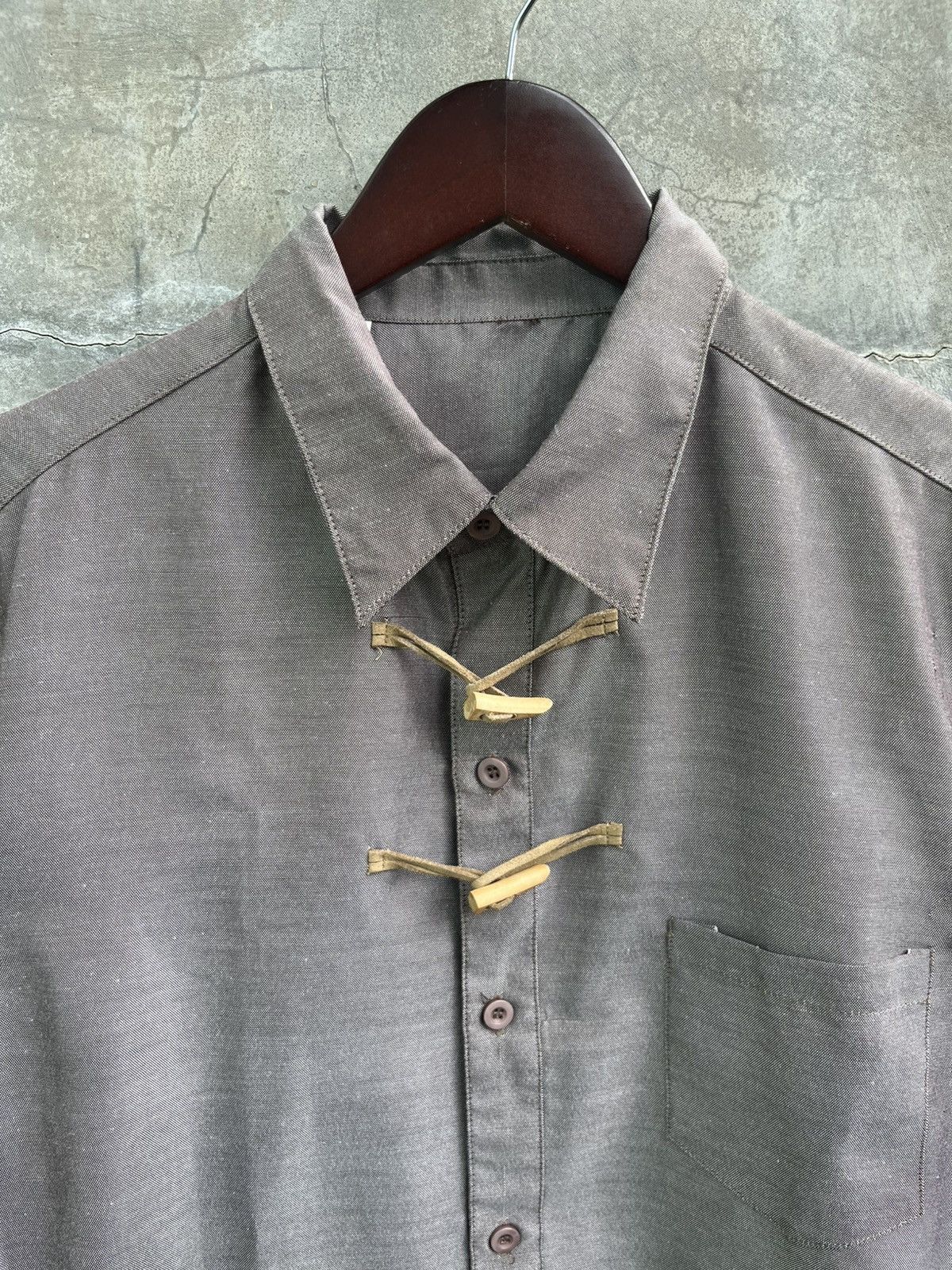 N.Hoolywood Chinese Knot Button Down Shirt Size US M / EU 48-50 / 2 - 5 Thumbnail
