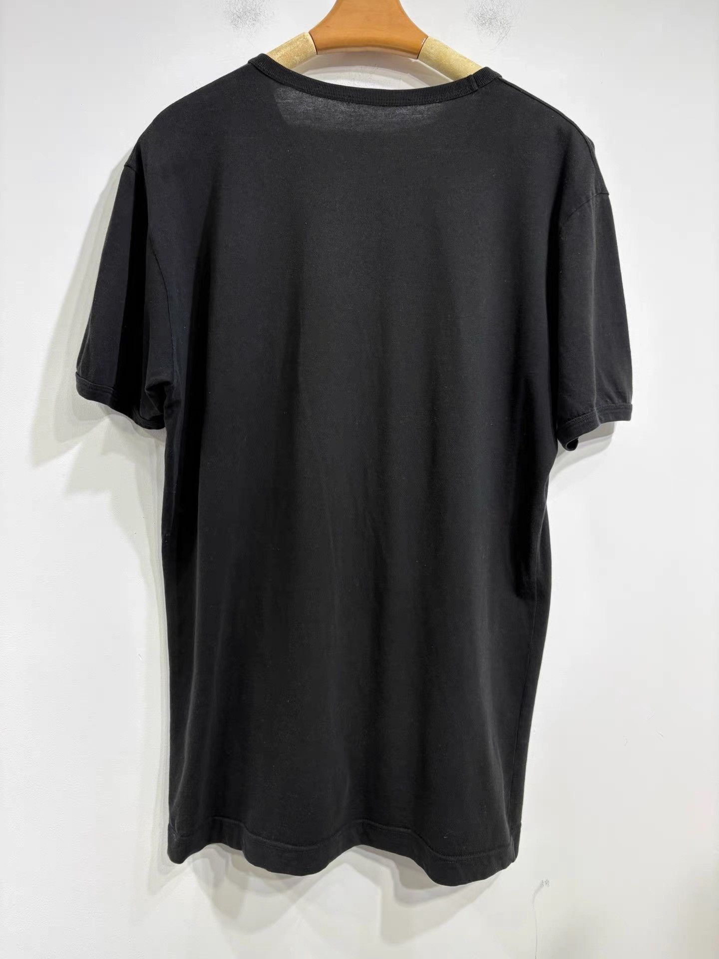 Dolce & Gabbana Dolce&Gabbana D&G Men's Black Short Sleeve T-Shirt K29 Size US M / EU 48-50 / 2 - 2 Thumbnail