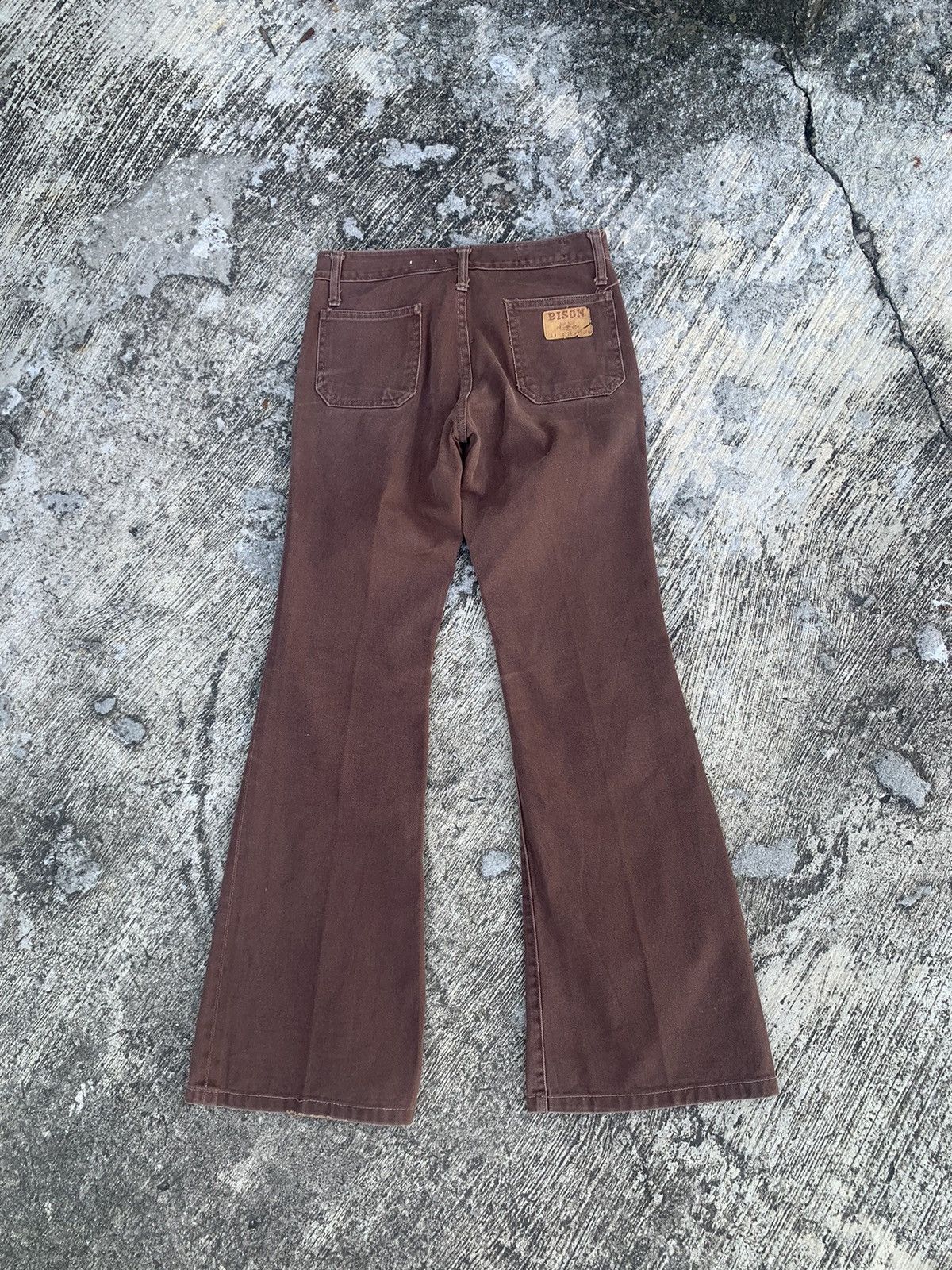 Blue Blue Japan Flare Bison western jeans brown bootcut pants Size 28" / US 6 / IT 42 - 8 Thumbnail