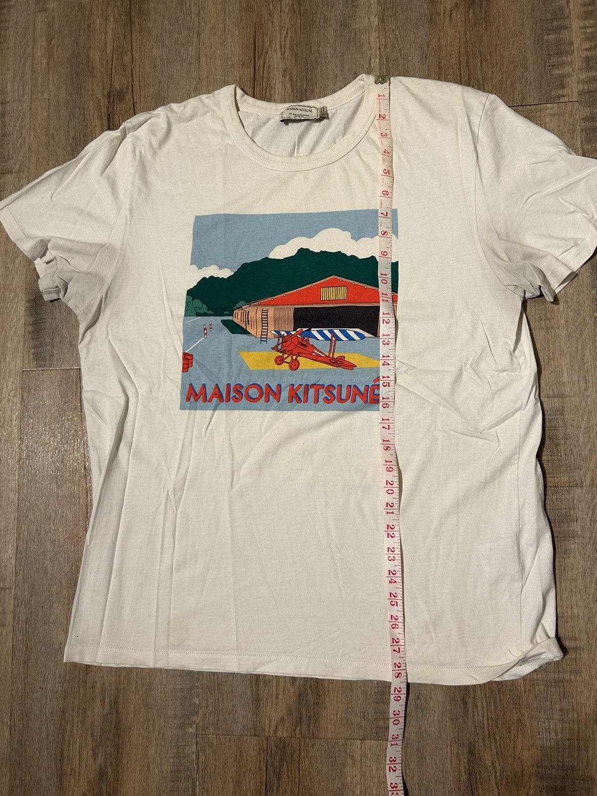 Vintage plane graphic t
