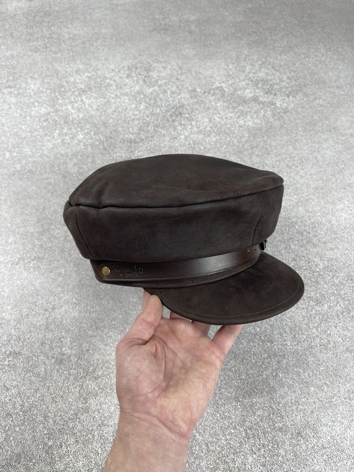 Designer × Vintage Muetzenmacher leather hat One Size Size ONE SIZE - 1 Thumbnail