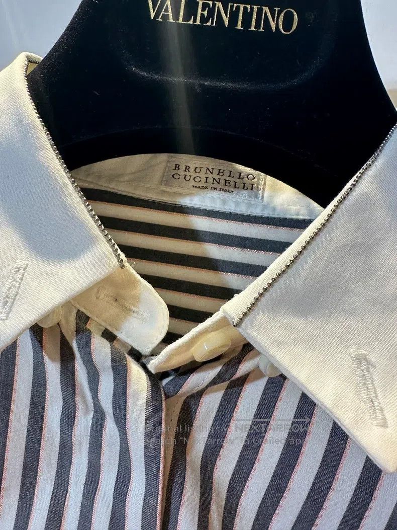 Brunello Cucinelli Brunello Cucinelli Shirt Size M / US 6-8 / IT 42-44 - 2 Thumbnail