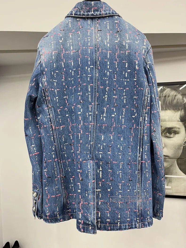 Chanel Chanel 23A colourful sequin denim jacket Size XXS / US 00 / IT 34 - 3 Thumbnail
