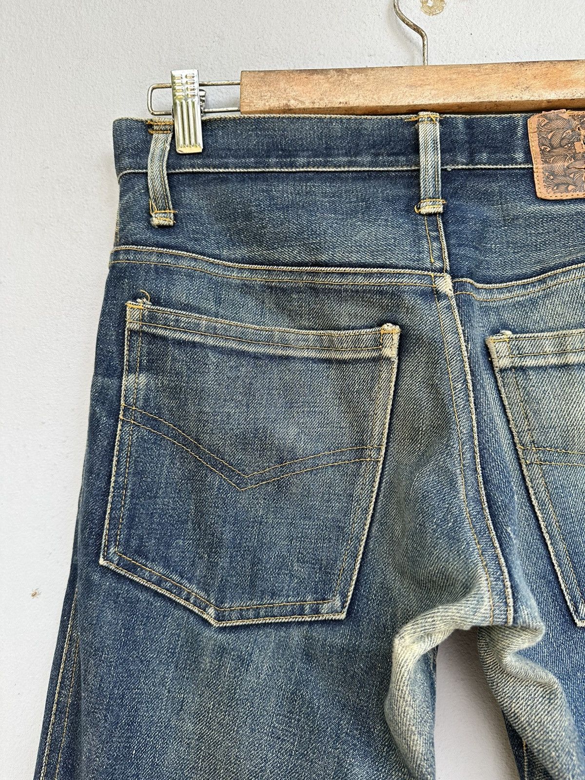 Christopher Nemeth Vintage Nemeth Distressed Biker Jeans Size US 31 - 15 Thumbnail