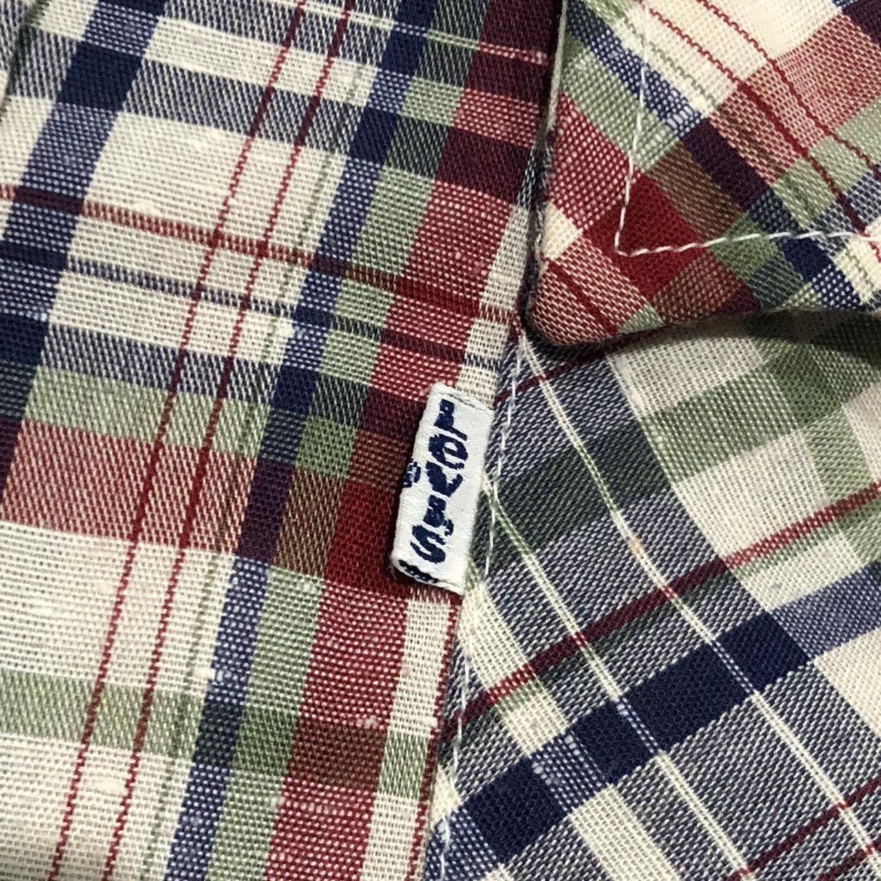 Levi's Vintage Clothing Vtg 90s Levis Shirt Men XL Plaid Button Front Casual Size US XL / EU 56 / 4 - 3 Thumbnail