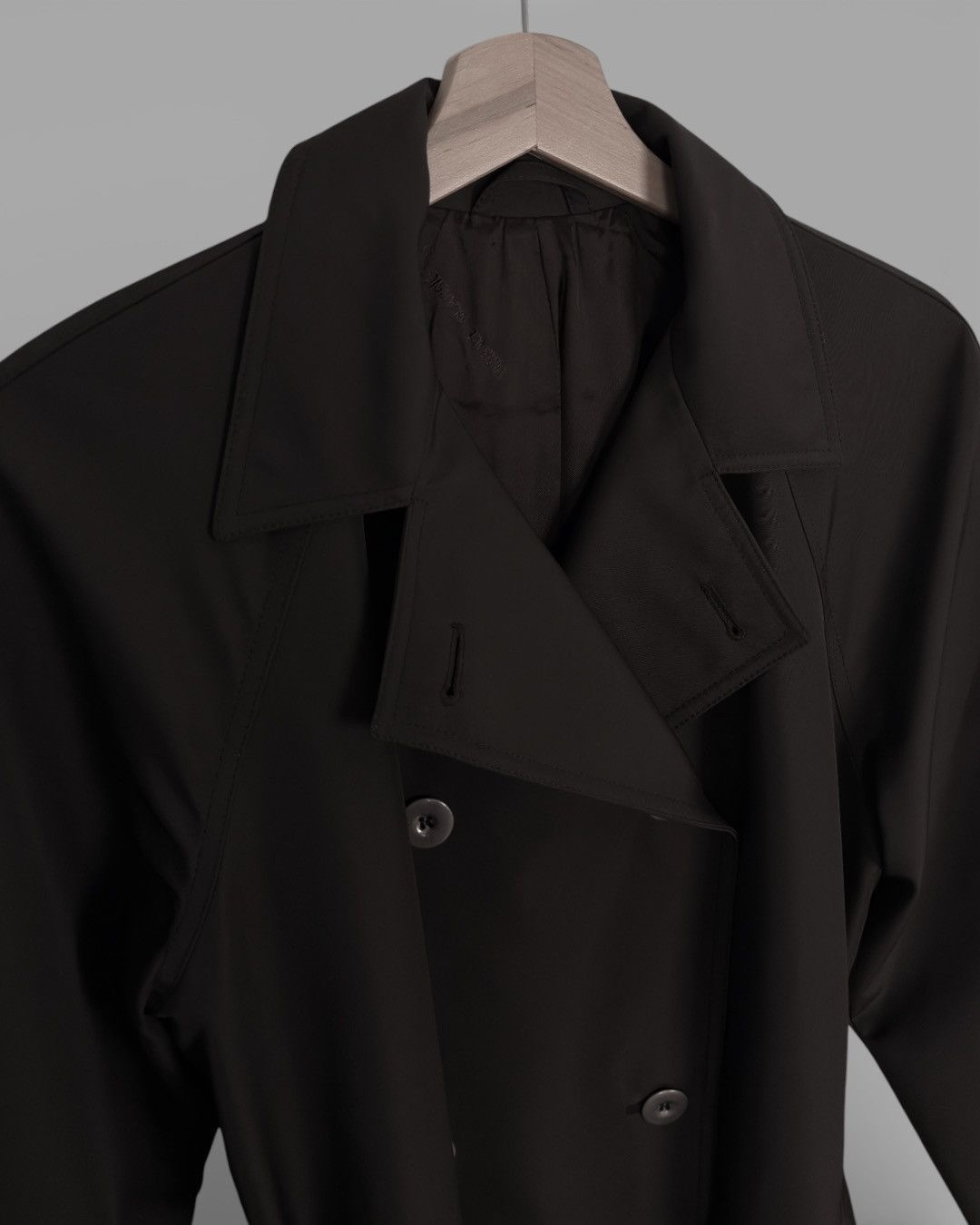 Versace Stunning Rare 90s VERSACE V2 Double Breasted Trench Coat Size S / US 4 / IT 40 - 24 Thumbnail