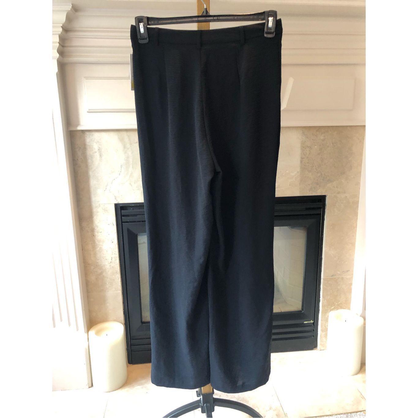 Other No Comment NY LA Women’s Black Flowing Soft Pants Size M NWT Size 30" / US 8 / IT 44 - 2 Thumbnail