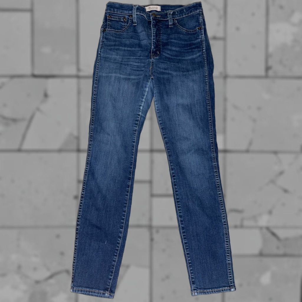 Madewell VINTAGE Madewell Women's Jeans Skinny High Rise Blue Size 30x28 Size 30" / US 8 / IT 44 - 1 Thumbnail