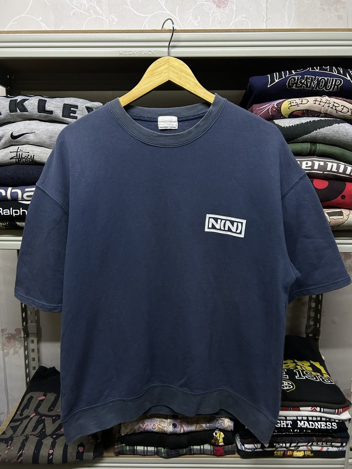 Japanese Brand × Number (N)ine × Vintage Vintage Number (N)ine shortsleeves crewneck Size US M / EU 48-50 / 2 - 1 Thumbnail