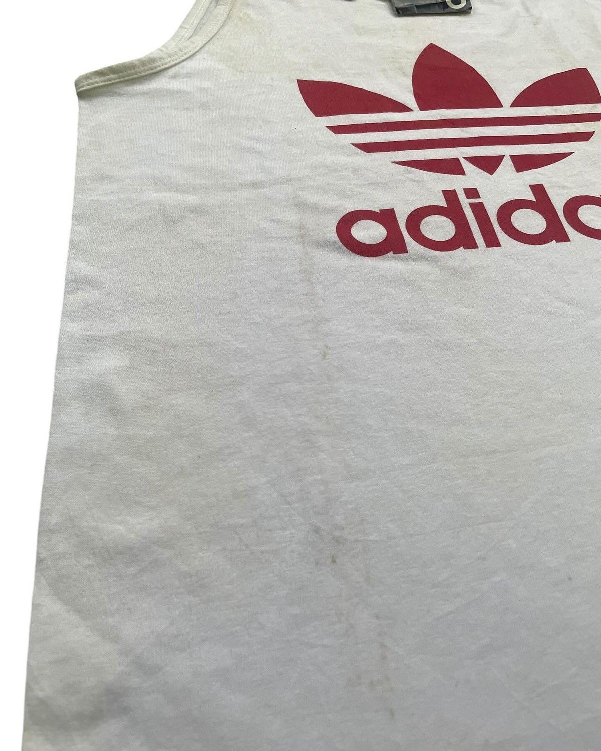 Adidas Vintage Adidas Trefoil Deadstock Sleeveless Tshirt Size US M / EU 48-50 / 2 - 4 Thumbnail