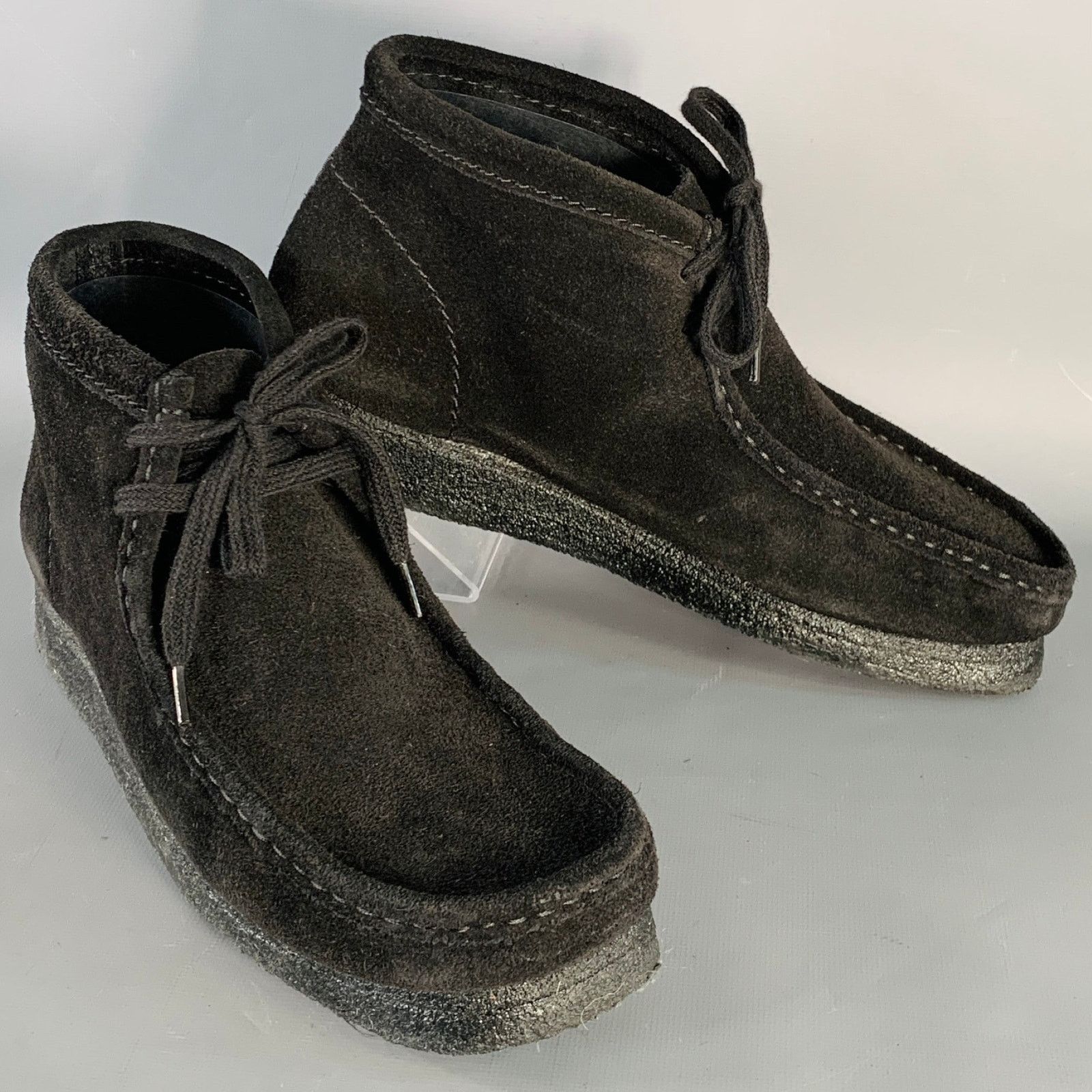 Clarks × Supreme Clarks Wallabee Supreme Western Cut Out Black