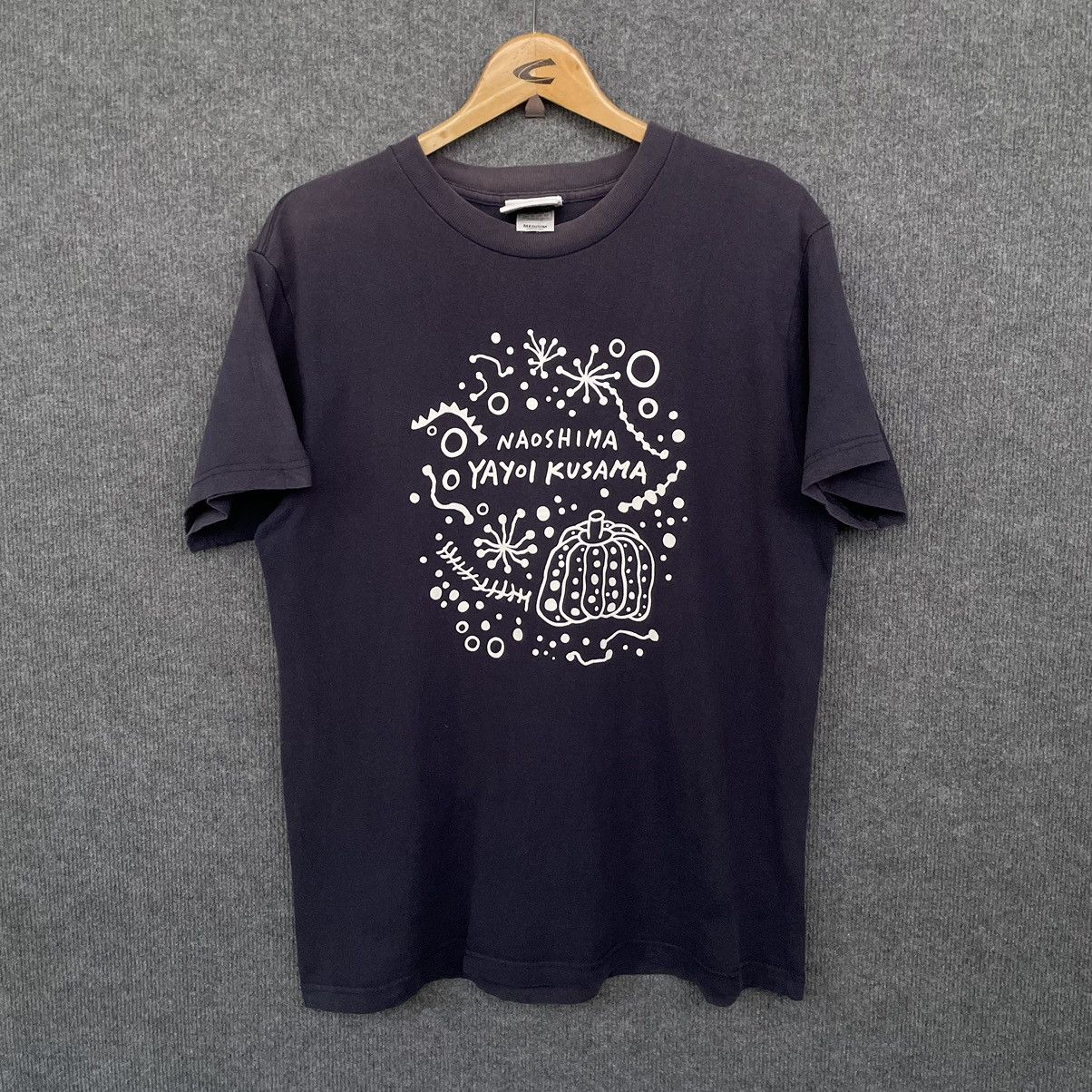 Vintage × Yayoi Kusama Vintage 1990s Naoshima Yayoi Kusama Art T Shirt Size US L / EU 52-54 / 3 - 1 Thumbnail