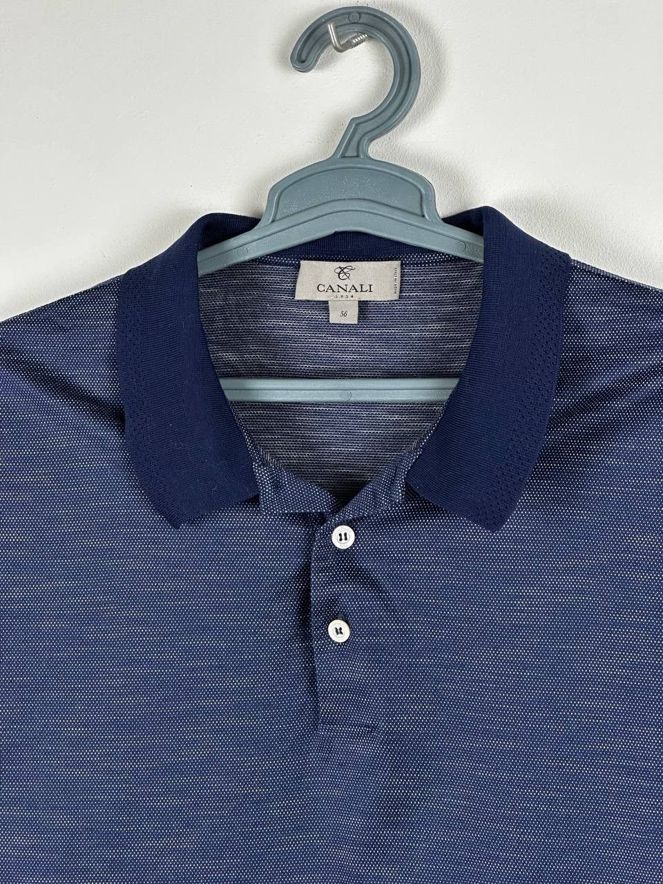 Canali Canali Polo Size 56 Made In Italy Luxury Size US XL / EU 56 / 4 - 4 Thumbnail