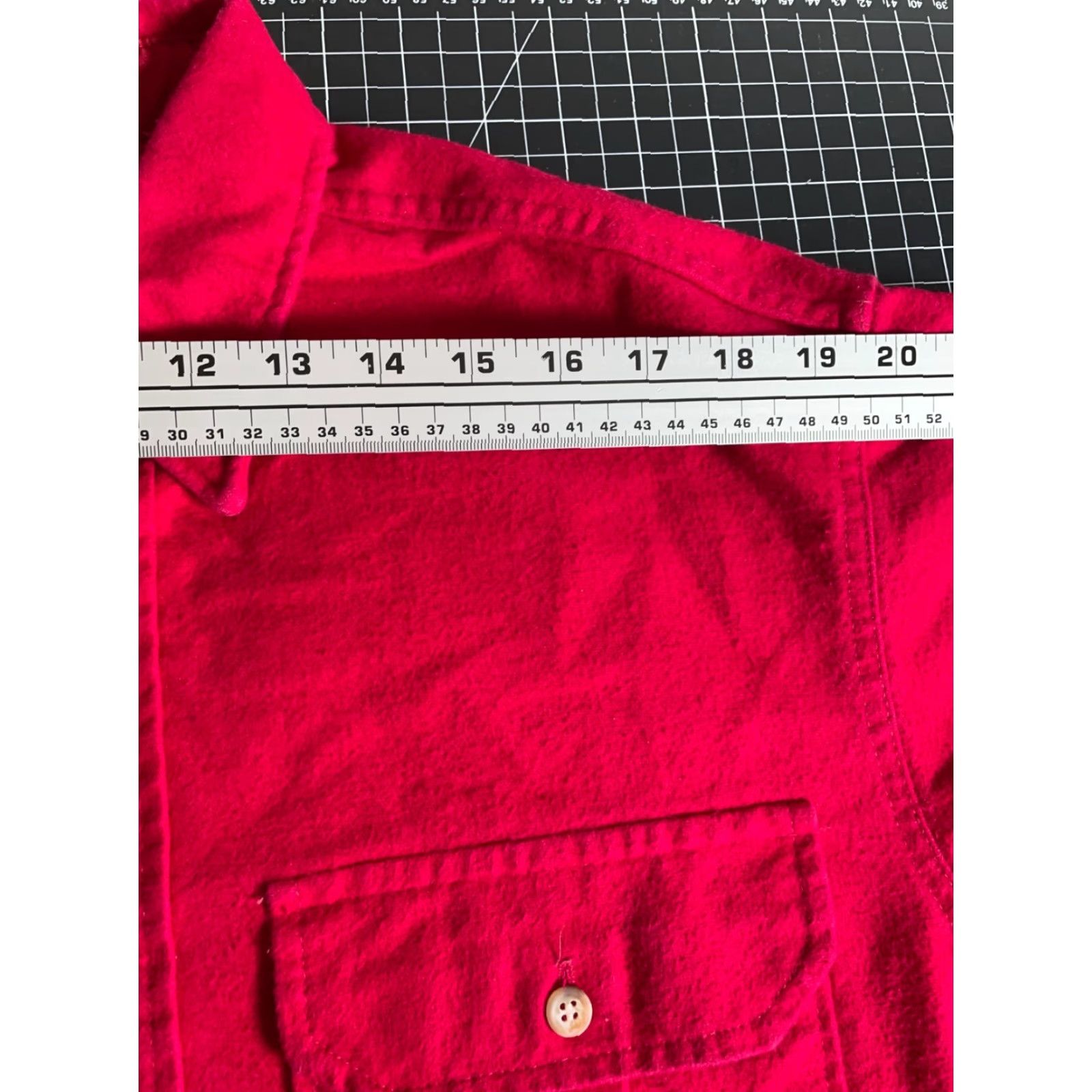 Vintage VINTAGE Five Brothers Chamois Flannel Shirt Mens XL Red Heavyweight Workwear Button-Up Long Sleeve Collared 90s Grunge Retro Size US XL / EU 56 / 4 - 7 Thumbnail