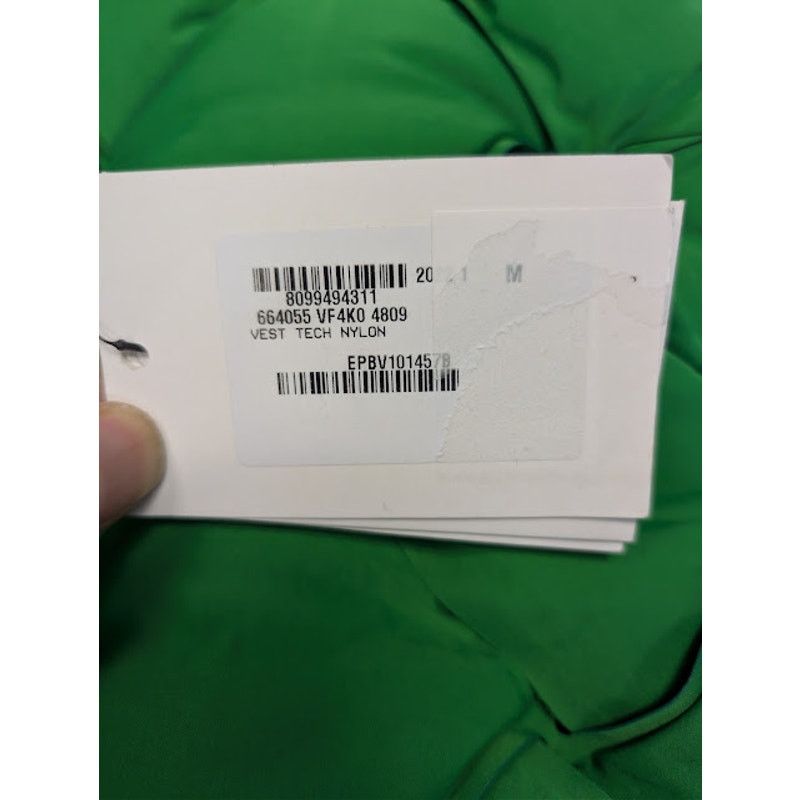 Bottega Veneta o1rshd1 Tech Nylon Vest in Parakeet Size US M / EU 48-50 / 2 - 23 Thumbnail
