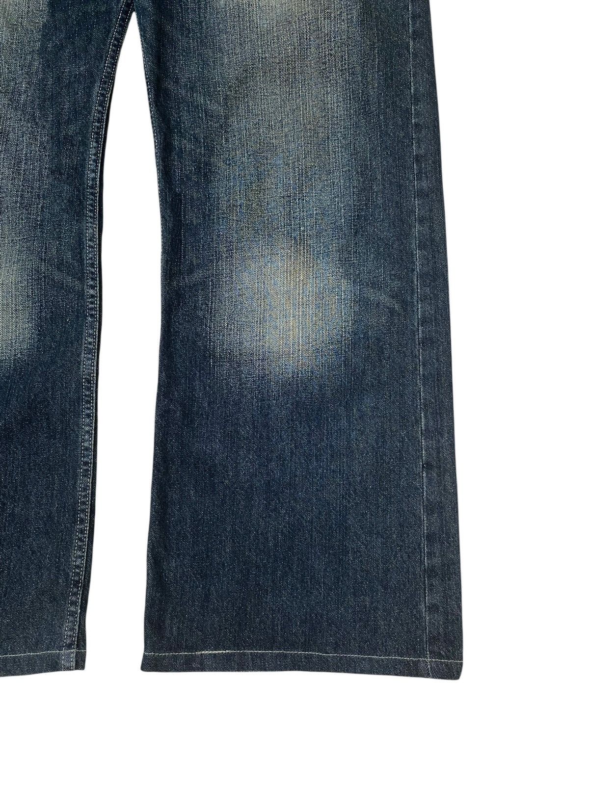 Japanese Brand × Le Grande Bleu (L.G.B.) × Vintage Vintage Japanese Brand Ultimax Flared Jeans 2000s Size US 35 - 8 Thumbnail