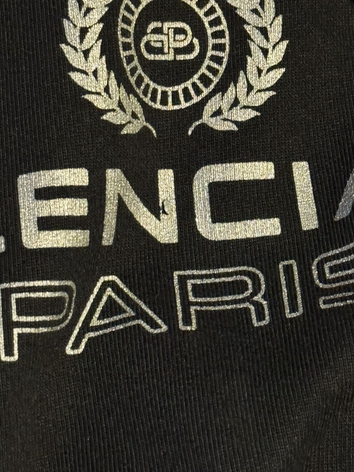 Balenciaga Balenciaga paris black hoodie Size US S / EU 44-46 / 1 - 4 Thumbnail