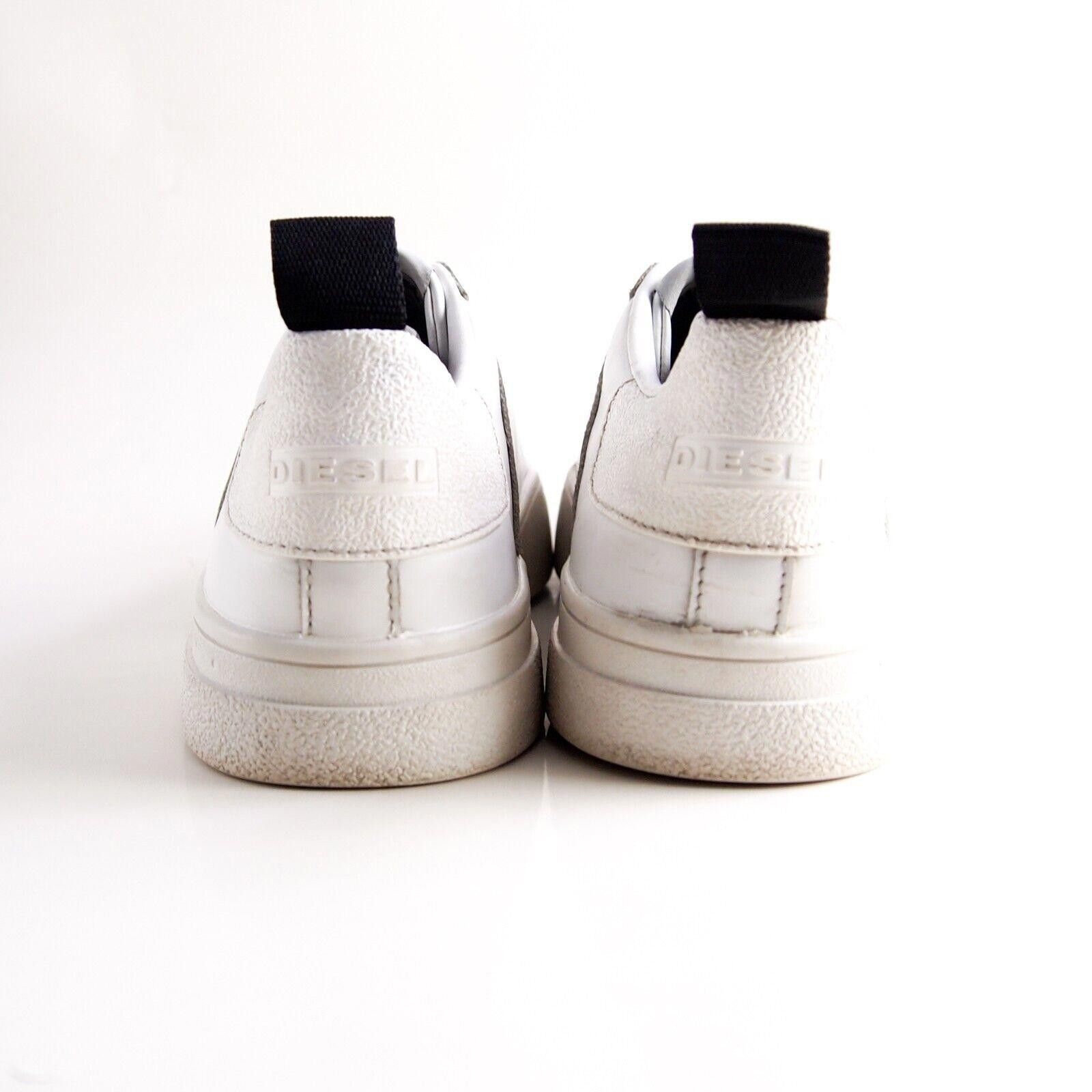 Diesel Diesel Low Top Sneakers White Leather Mens US 9 EU 42 Size US 9 / EU 42 - 5 Thumbnail