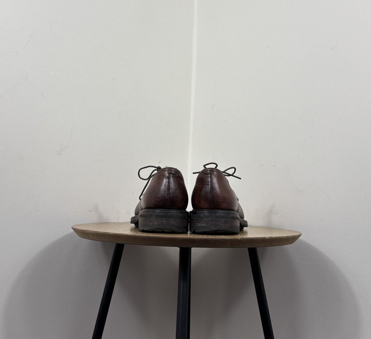 Pantanetti Pantanetti Men’s Italian Brown Leather Derby Shoes Size US 7 / EU 40 - 13 Thumbnail