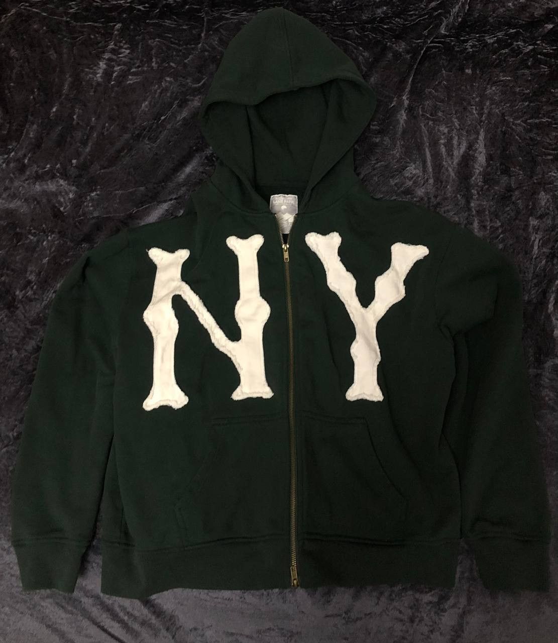 Other Memory Lane Park NY Green Zip-Up Hoodie Size US M / EU 48-50 / 2 - 1 Thumbnail