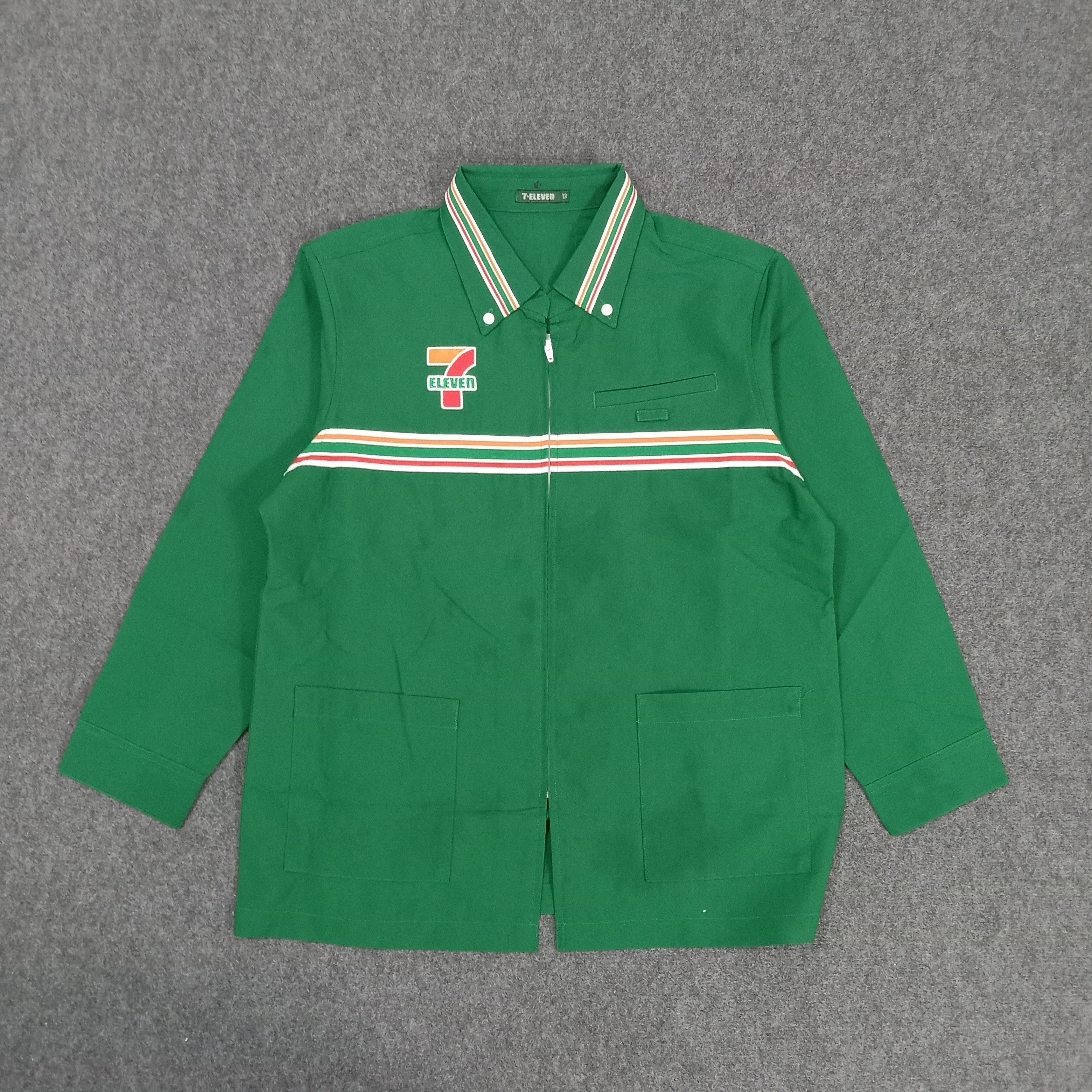 Japanese Brand × Vintage 7 Eleven Japanese Brand Uniform Jacket Size US M / EU 48-50 / 2 - 3 Thumbnail