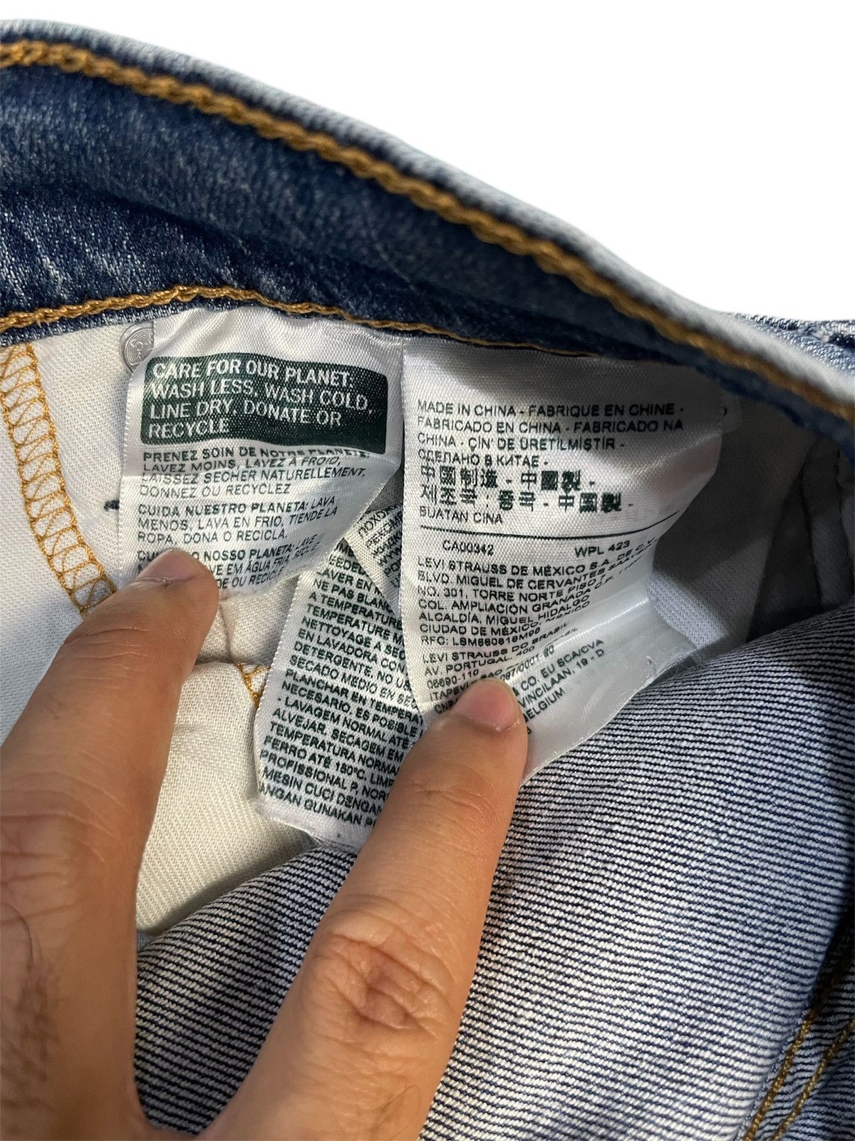 Levi's Distressed Levis 541 Blue Washed Jeans Size US 30 / EU 46 - 7 Thumbnail