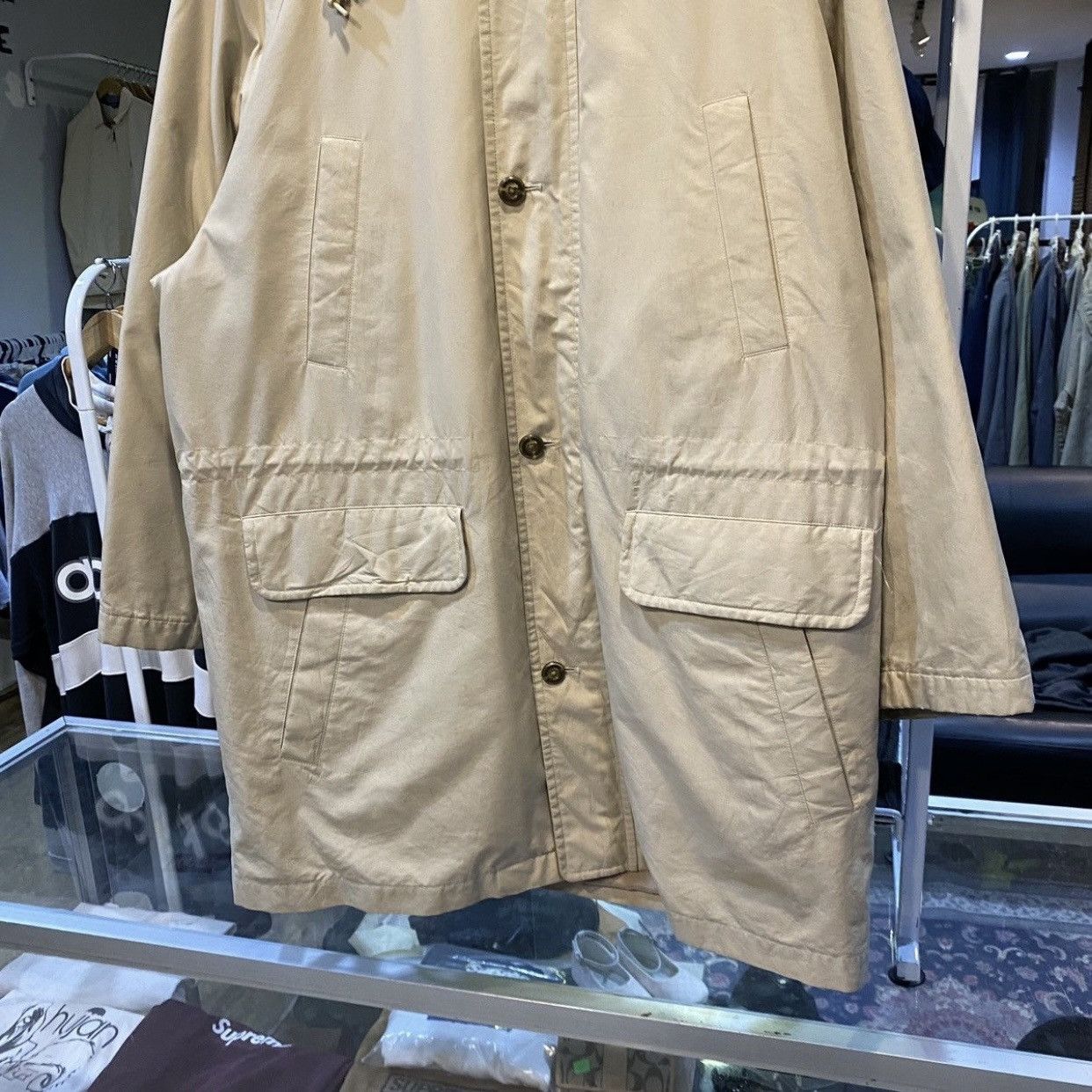 Burberry Vintage Burberry Nova Check Hooded Parka Jacket Size US S / EU 44-46 / 1 - 5 Thumbnail