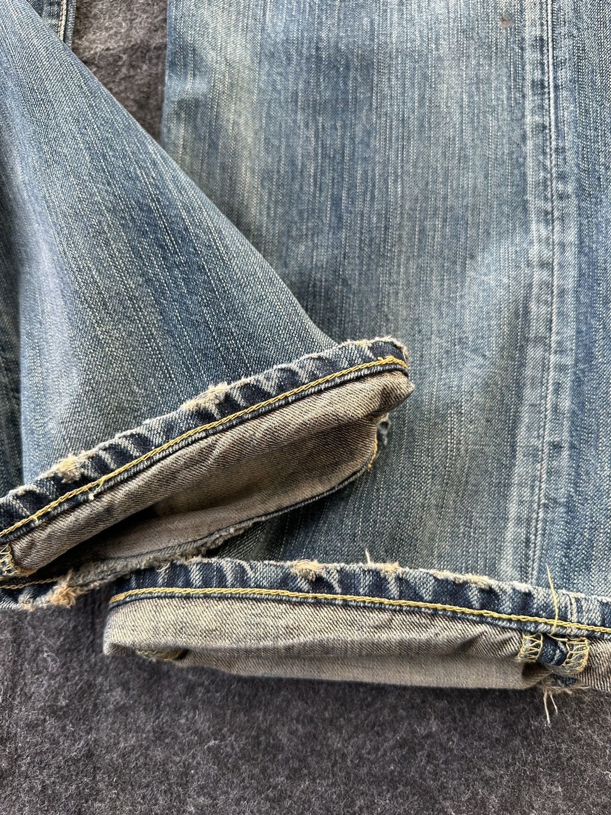Edwin Vintage Edwin 504 Faded Washed Denim 32x32 D326 Size US 32 / EU 48 - 10 Thumbnail
