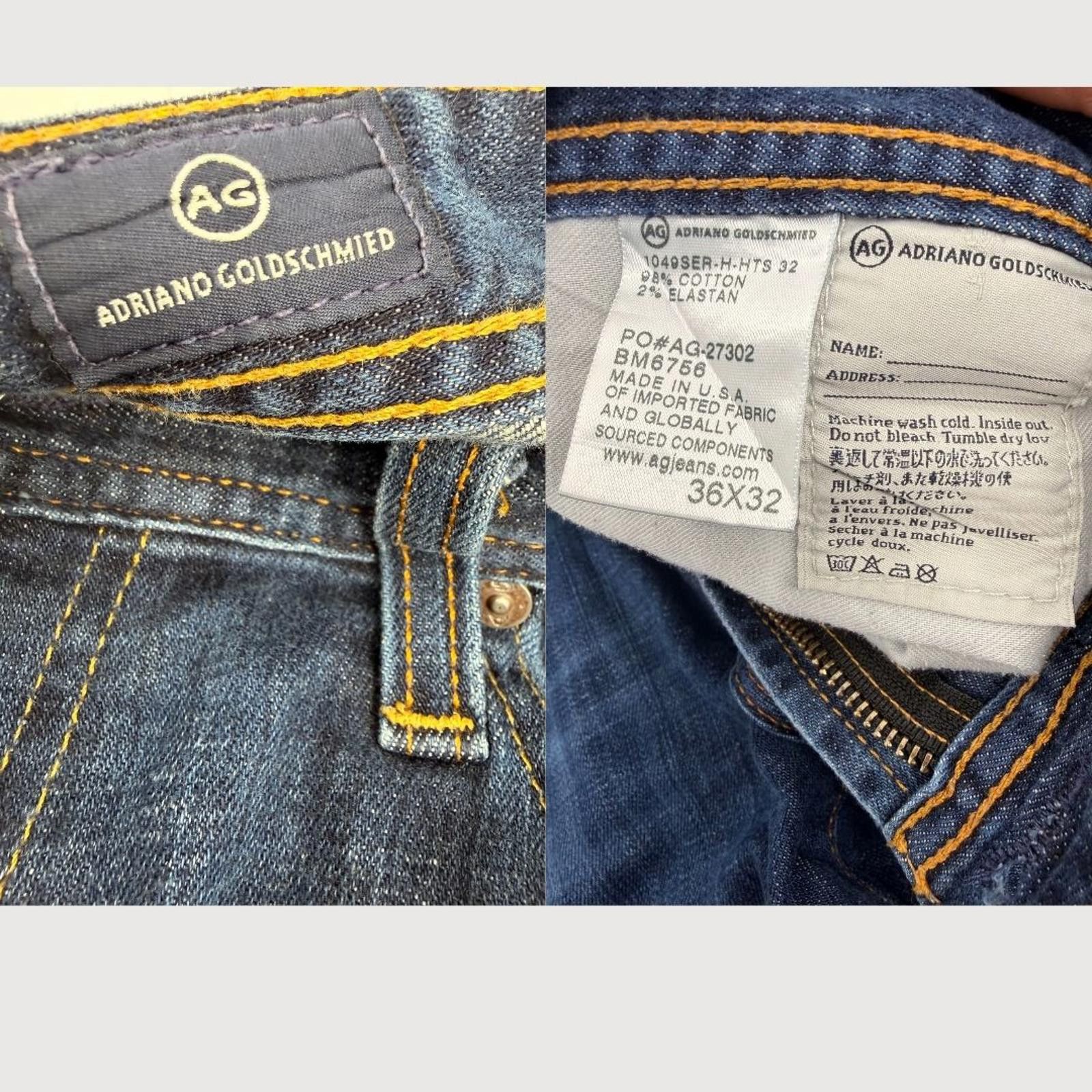 Rag & Bone Rag & Bone Slim Straight Jeans Dark Blue Wash Size 26 Size 26" / US 2 / IT 38 - 4 Thumbnail