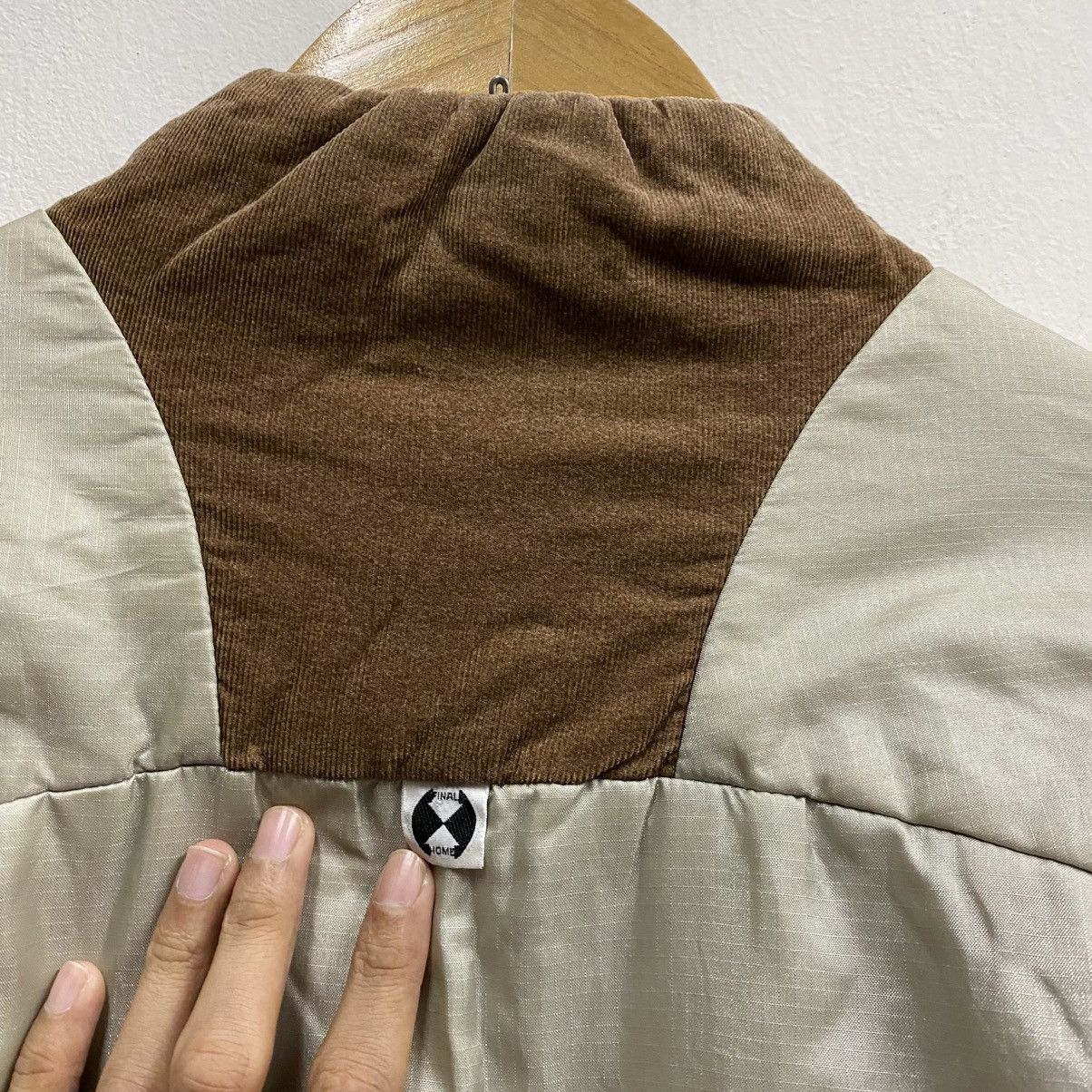 Final Home Vintage Final Home by Issey Miyake Reversible Bomber Jacket Size US M / EU 48-50 / 2 - 12 Thumbnail