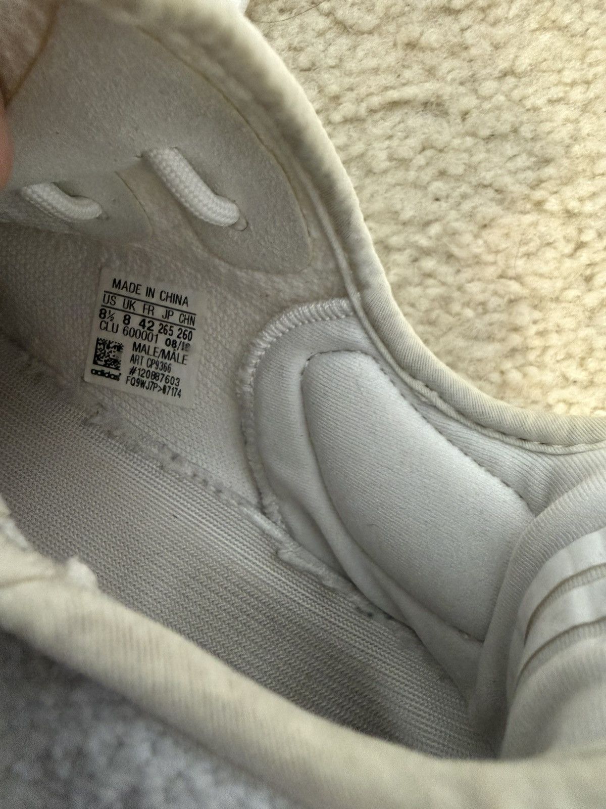 Adidas adidas Yeezy Boost 350 V2 - White size 8,5 Size US 8.5 / EU 41-42 - 4 Thumbnail