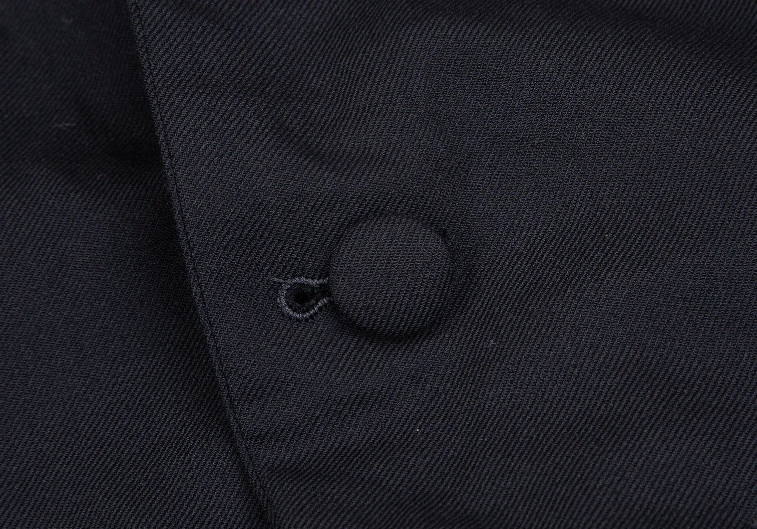 Comme des Garcons Homme Plus Stretch Wool Cutaway Jacket in Navy, Size S Size US S / EU 44-46 / 1 - 7 Thumbnail