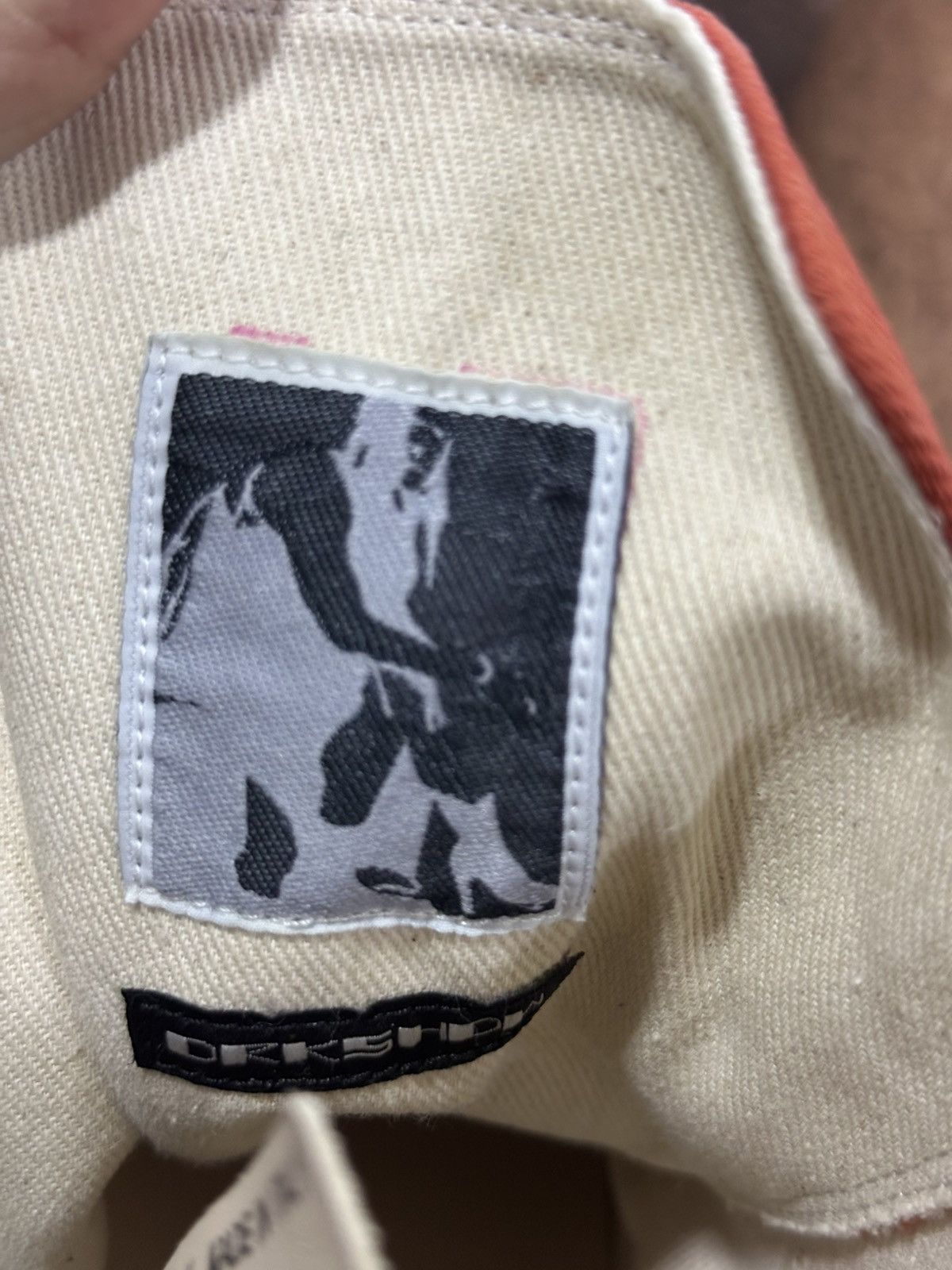 Rick Owens Drkshdw Rick Owens DRKSHDW Fogachine High Ramone Orange Milk Size 41 Size US 8 / EU 41 - 8 Thumbnail