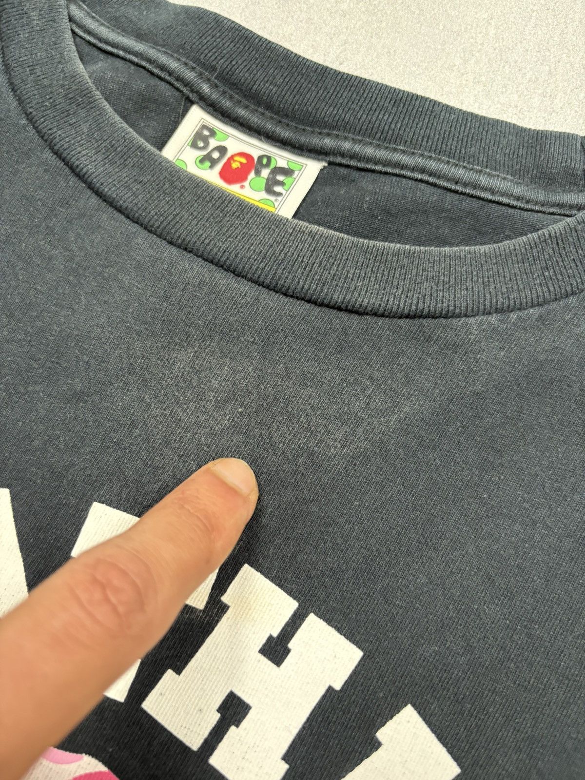 Bape Bape College T Shirt Camo Ape Head Tee Size US XL / EU 56 / 4 - 12 Thumbnail