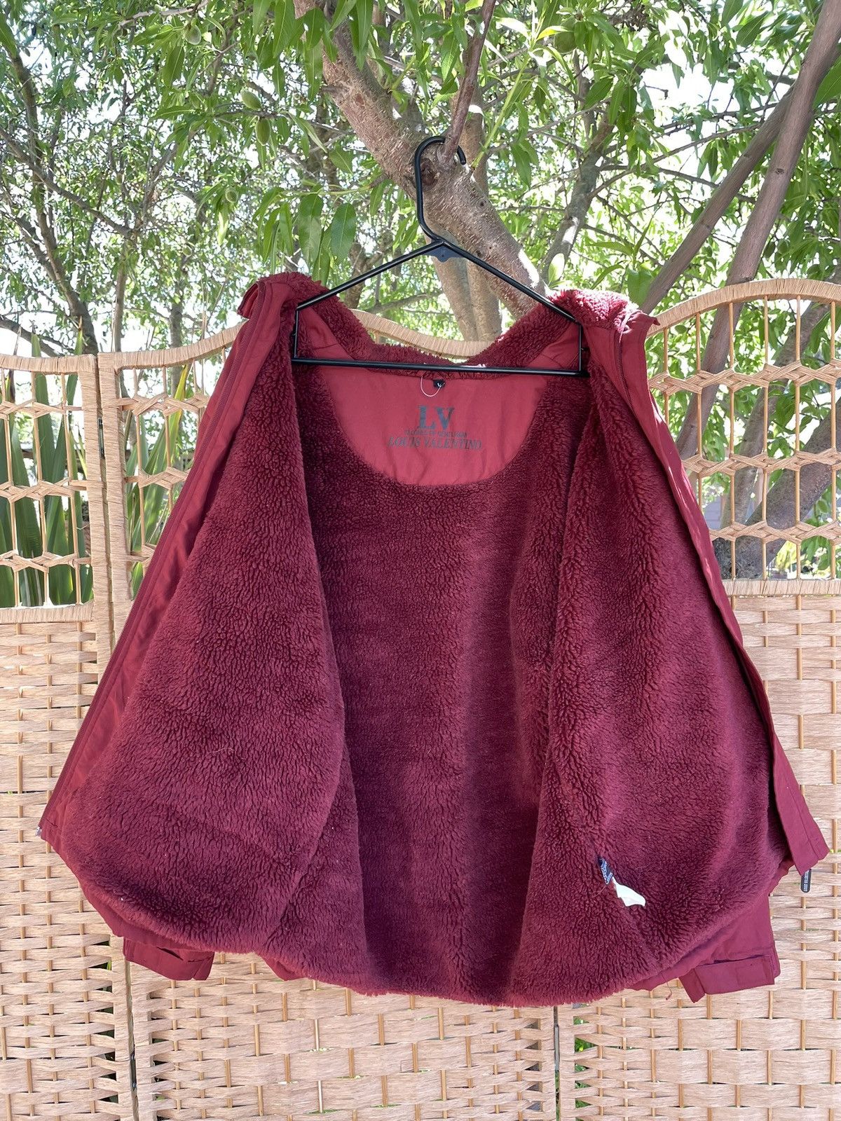 Japanese Brand × Vintage Vintage Louis Valentino Red Jacket – Fleece Lined Size US M / EU 48-50 / 2 - 5 Thumbnail
