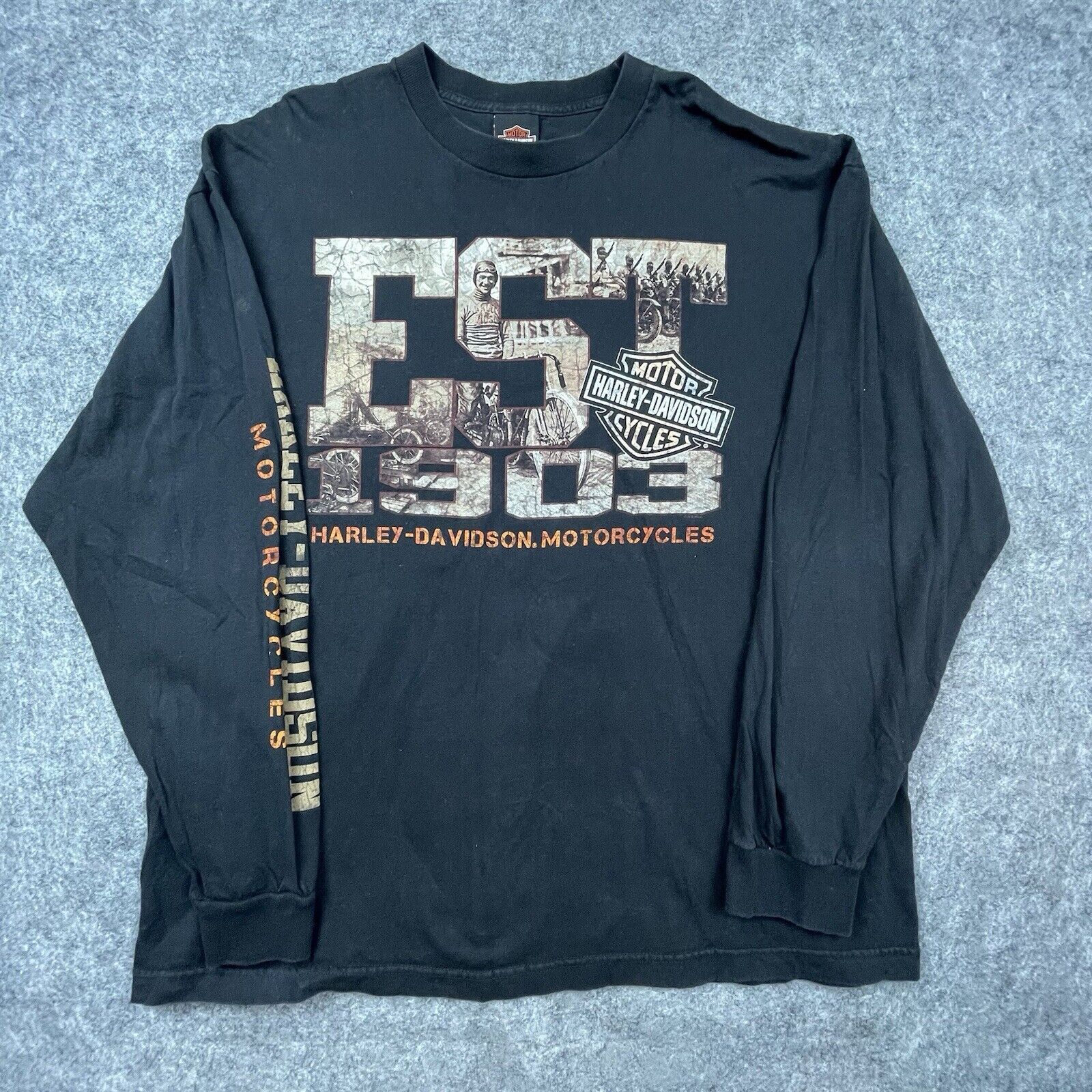 Harley Davidson Harley Davidson Shirt 2XL 1903 Thunderbird Albuquerque NM Size US XXL / EU 58 / 5 - 1 Thumbnail
