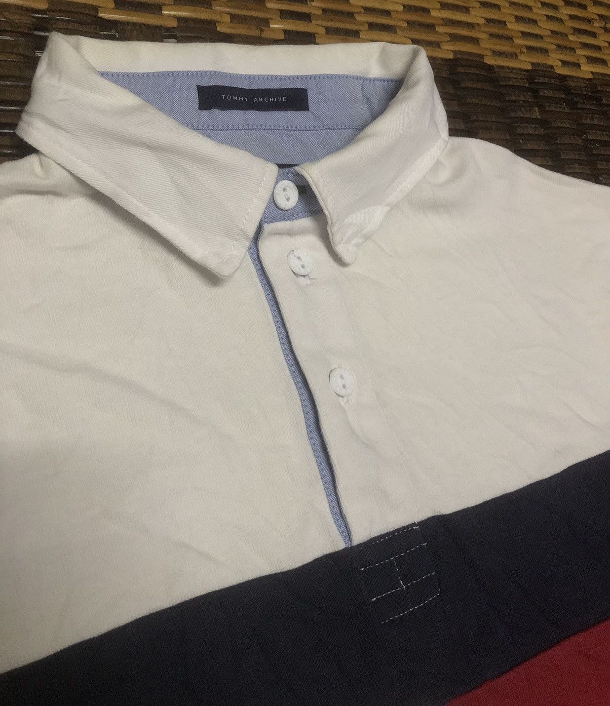 Tommy Hilfiger Tommy Jeans Tommy Hilfiger Big Logo Long Sleeve Polo Shirt Size US XS / EU 42 / 0 - 19 Thumbnail